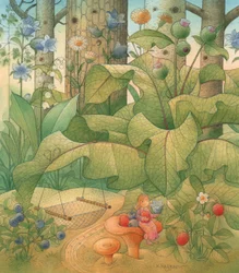 Thumbelina 09, 2005 (wc på papper)